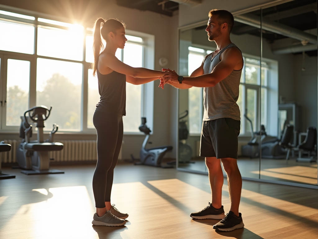 Fitness training environment