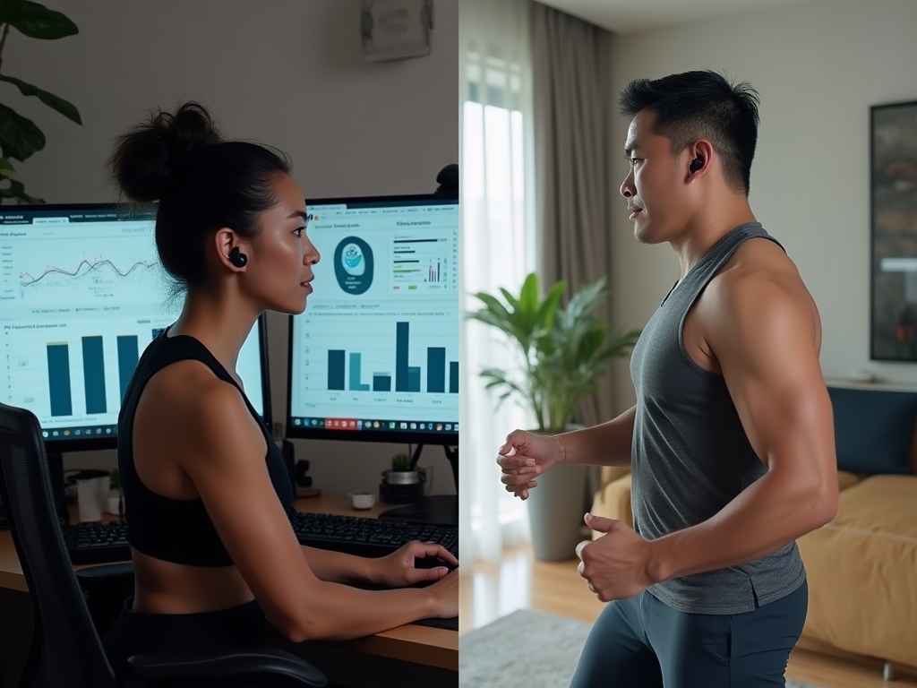 Online coaching session